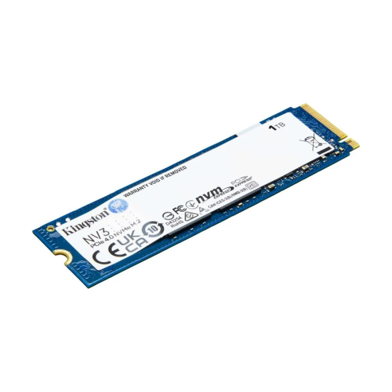 KINGSTON NV3 PCIe 4.0 NVMe SSD 1TB UP TO 6000MB s M.2 2280 3D NAND KINGSTON NV3 PCIe 4.0 NVMe SSD 1TB UP TO 6000MB s M.2 2280 3D NAND