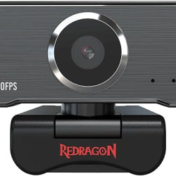 REDRAGON Camera Wep GW801 Hitman Plus, Full HD 1080p Live Streaming and Gaming, Dual Noise Reduction Microphones, 72° Wide Lens, Automatic Light Correction, Direct USB Connectivity