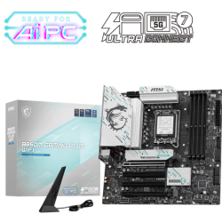 MSI B860M GAMING PLUS WIFI – LGA1851 Micro-ATX DDR5, PCIe 5.0 x16, M.2 Gen5 + Gen4, Wi-Fi 7, 5G LAN, Thunderbolt 4