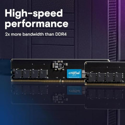 Crucial 8G DDR5 5600Mhz Desktop Memory