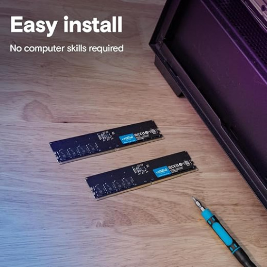Crucial 8G DDR5 5600Mhz Desktop Memory