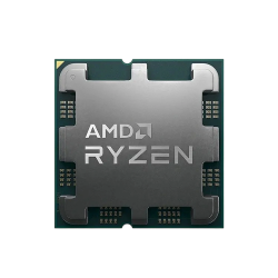 AMD RYZEN 5-7600 TRAY Without Fan 6 cores 12 threads 3.8 GHz base clock up to 5.1 GHz boost 32MB L3 cache 65W TDP AM5 socket DDR5-5200 memory PCIe 5.0