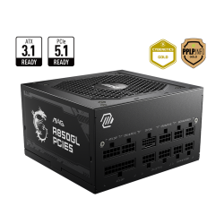 MSI MAG A850GL PCIe 5 & ATX 3.0 850W Full Modular 80 Plus Gold Gaming Power Supply (open box)