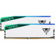 Patriot Viper Elite 5 RGB DDR5 32GB (2x16GB) 6000MT/s CL30 Desktop Gaming Memory – White