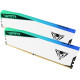 Patriot Viper Elite 5 RGB DDR5 32GB (2x16GB) 6000MT/s CL30 Desktop Gaming Memory – White