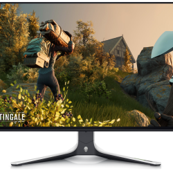 Alienware AW2723DF 27 Inch QHD (2560x1440) Gaming Monitor, 280Hz (OC), Fast IPS, 1ms, AMD FreeSync Premium Pro, NVIDIA G-SYNC Compatible, 95% DCI-P3, HDR, DisplayPort, 2x HDMI, 5x USB (open box)