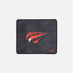 HAVIT HV-MP837 Gaming Mousepad,Premium fine-mesh cloth surface With Anti-slip rubber , 250x210x2MM – Black