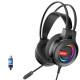 Generic for Lenovo Thinkplus G80-B USB RGB Gaming Headset - 7.1 Surround Sound - Noise Cancelling Microphone