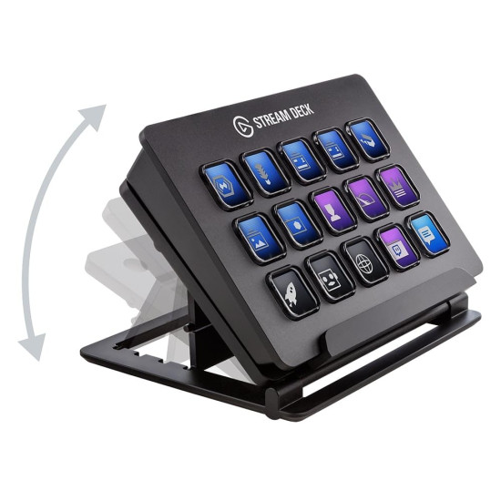 Elgato Stream Deck - Live Content Creation Controller with 15 Customizable LCD Keys, Adjustable Stand // used Elgato Stream Deck - Live Content Creation Controller with 15 Customizable LCD Keys, Adjustable Stand // used