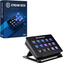 Elgato Stream Deck - Live Content Creation Controller with 15 Customizable LCD Keys, Adjustable Stand // used