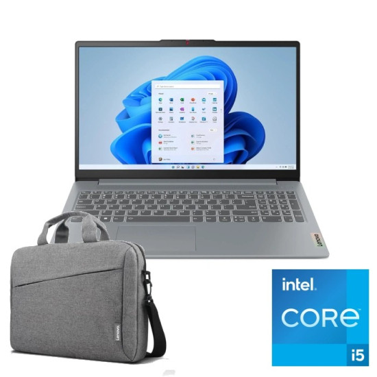 Lenovo IdeaPad Slim 3 15IAH8 Intel i5 12450H - 8 GB ram / 512 GB ssd nvme / Intel UHD Graphics / 15.6 inches FHD // Arctic Grey / Win11 + Bag Lenovo IdeaPad Slim 3 15IAH8 Intel i5 12450H - 8 GB ram / 512 GB ssd nvme / Intel UHD Graphics / 15.6 inches FHD // Arctic Grey / Win11 + Bag