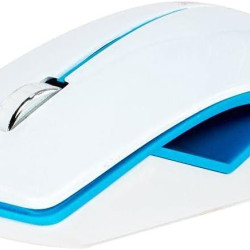 2B (MO33R) 2.4G Wireless Mouse - BLUE With White Cover