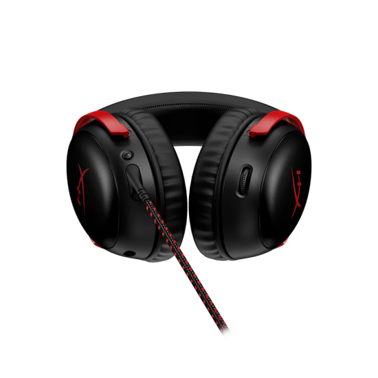 HyperX Cloud III – Wired Gaming Headset, PC, PS5, Xbox Series X|S, Angled 53mm Drivers, DTS, Memory Foam, Durable Frame, Ultra-Clear 10mm Mic, USB-C, USB-A, 3.5mm – Black/Red HyperX Cloud III – Wired Gaming Headset, PC, PS5, Xbox Series X|S, Angled 53mm Drivers, DTS, Memory Foam, Durable Frame, Ultra-Clear 10mm Mic, USB-C, USB-A, 3.5mm – Black/Red