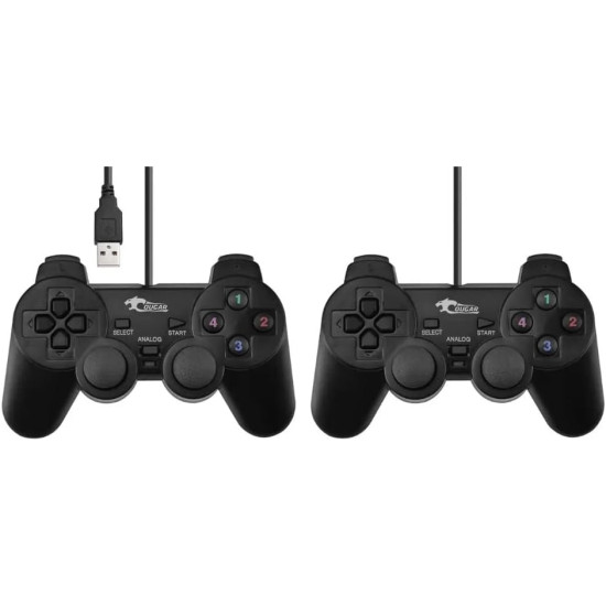 Gamma USB wired Double Controller Gamepad 2082 for PC Laptop Gamma USB wired Double Controller Gamepad 2082 for PC Laptop