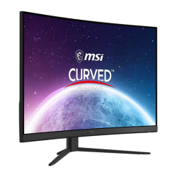 MSI G32C4X, 32″ Gaming Monitor, 1920 x 1080 (FHD) Curved Gaming Monitor, 1 ms, 250Hz, FreeSync, 1500R, HDMI, DisplayPort, Tilt Adjustable, Black