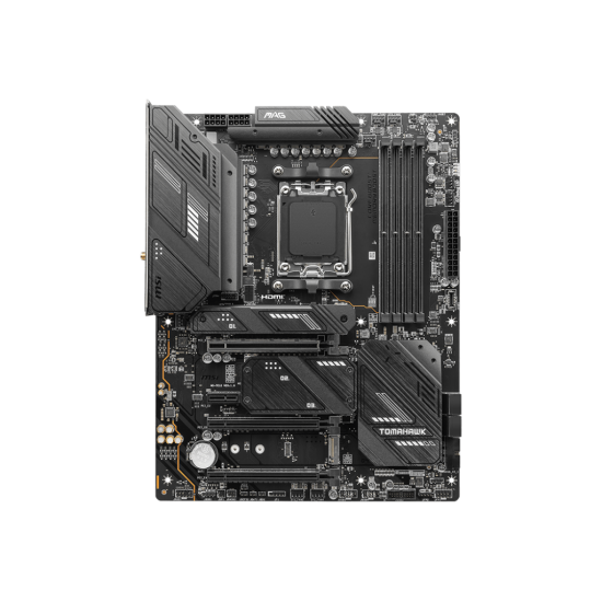 MSI MAG X670E Tomahawk WiFi Gaming Motherboard (AMD AM5, DDR5, PCIe 5.0, SATA 6Gb/s, M.2, USB 3.2 Gen 2, Wi-Fi 6E, 2.5Gbps LAN, HDMI/DP, ATX)