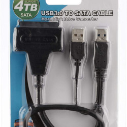 USB 3.0 to Sata External Hard Drive Adapter Cable for Laptops & Notebooks