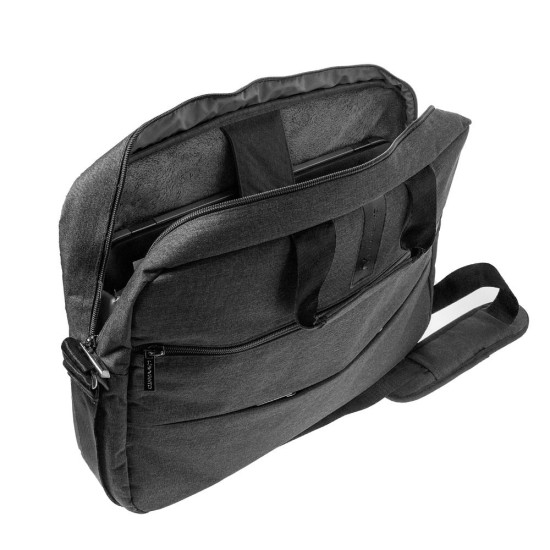 L'AVVENTO (BG63B) Office Laptop Shoulder Bag fit up to 15.6” - Black L'AVVENTO (BG63B) Office Laptop Shoulder Bag fit up to 15.6” - Black