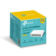 TP-LINK LS1005 Desktop Switch, 5 Ports - White