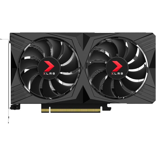 PNY GeForce RTX™ 4060 8GB XLR8 Gaming Verto Dual Fan OC Graphics Card DLSS 3 PNY GeForce RTX™ 4060 8GB XLR8 Gaming Verto Dual Fan OC Graphics Card DLSS 3