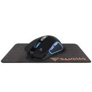GAMDIAS Zeus M3 RGB Gaming Mouse 7,200 DPI + NYX E1 Mouse Pad 23.5 X 18 CM