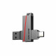 Hiksemi Dual Slim 128GB USB-C Flash Drive