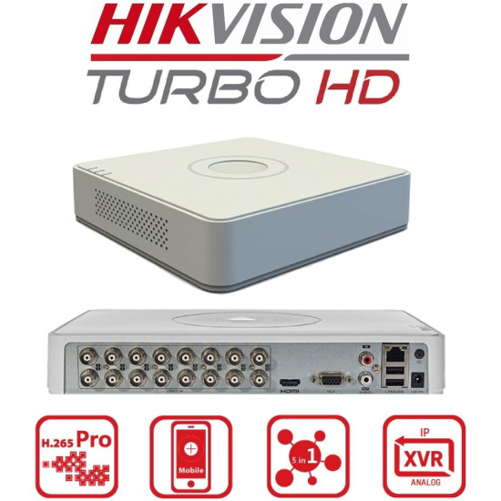 Hikvision DVR DVR DS-7108Hqhi-K1 - White