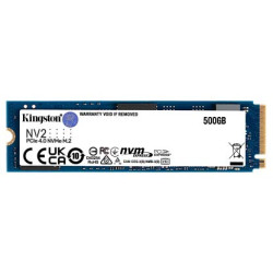 Kingston NV2 500G M.2 2280 NVMe Internal SSD PCIe 4.0 Gen 4x4 Up to 3500 MB s