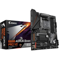 GIGABYTE B550 AORUS PRO V2 AM4 AMD B550 ATX Motherboard with Dual M.2, SATA 6Gb/s, USB 3.2 Gen 2, 2.5 GbE LAN, PCIe 4.0