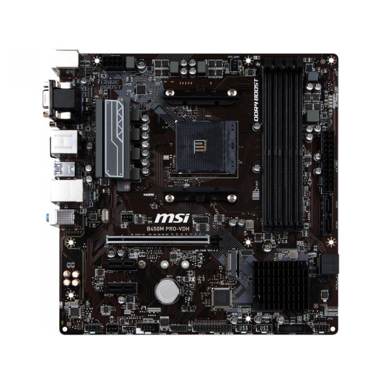 MSI B450M PRO-VDH AM4 AMD MAX MSI B450M PRO-VDH AM4 AMD MAX