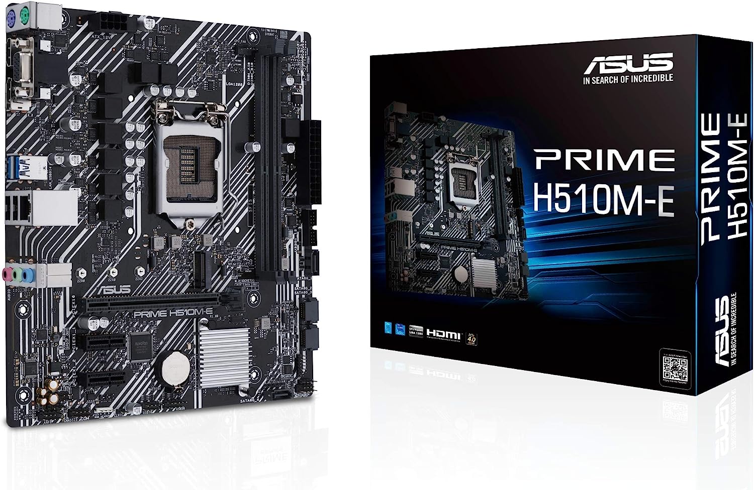 ASUS INTEL PRIME H510M-E micro ATX MOTHERBOARD ASUS
