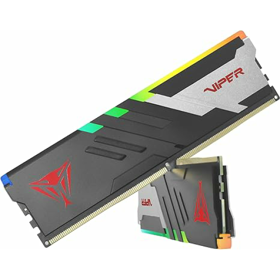 Patriot Viper Venom RGB DDR5 32GB (2 x 16GB) 6000MHz UDIMM Desktop Gaming Memory Kit