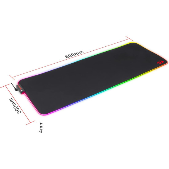 REDRAGON P033 NEPTUNE X RGB EXTENDED 800X300X4.0MM MOUSEPAD REDRAGON P033 NEPTUNE X RGB EXTENDED 800X300X4.0MM MOUSEPAD