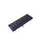 T-DAGGER Bora T-TGK313 Rainbow Gaming Mechanical Keyboard RED SWITCH