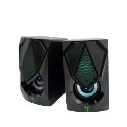 T-Dagger T-TGS500 2 x 3W 3.5mm RGB Speakers Black